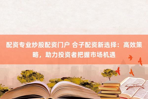 配资专业炒股配资门户 合子配资新选择：高效策略，助力投资者把握市场机遇