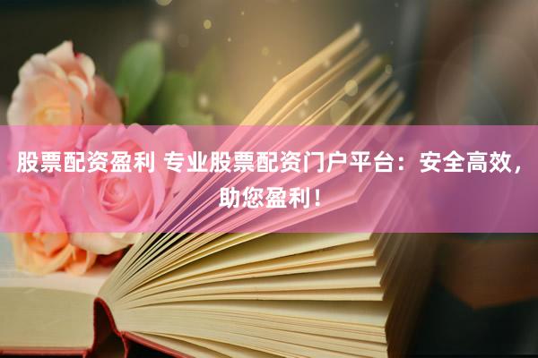 股票配资盈利 专业股票配资门户平台：安全高效，助您盈利！